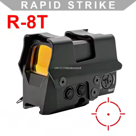 R-8T 1x38mm Red Dot Sight Holographic Reflex Optic Rifle Scope Hunting Tacticle Shot Gun Rifle M4/AR