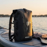 30 L Waterproof Backpack Front Zipper Pocket  Waterproof Backpack Outdoor Gear Transparent Window