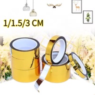 50M/Roll Gold Sticker Roll/Gold Washi Tape Sticker/Ceiling Decoration Sticker