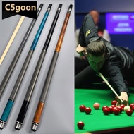 C5GOON 1PC 148CM/13MM 1/2 Joint Maple Wood Pool Cue Professional Black 8-Ball 9-Ball Cue Billiard Eq