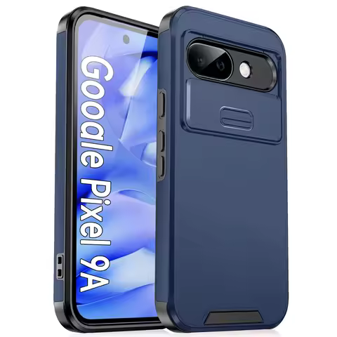 Shockproof Armor Phone Case For Google Pixel 9A 8A 6A Pixel 9 8 7 Pro XL Slide Camera Protection Cas