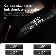 Car Seat Belt Pads For Chery Fulwin QQ Tiggo Amulet Elara T11 A1 A3 A5 IQ Arrizo 2 7 Pro