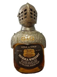 Nikka Whisky  Gold & Gold 西洋盔甲 武士盔甲 760ml