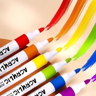 48 60 Colors Acrylic Marker Pens Waterproof Art Drawing Pens For Kids Students Art Craft Painting