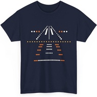 Men's cotton T-shirt Aviator Tee, Pilot Shirt Flight Aviation Airplane Lovers Unisex Heavy Cotton T-