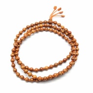 [Western Sages] Hand Knotted 108 Mala Beads，Authentic Korean Jujube Wooden Beads (8mm)