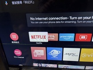 TCL 32 寸智能電視，內置Netflix YouTube 屏幕有線