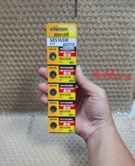 Pin đồng hồ SR516SW MAXELL PRO 1.55V SR516 / 516 / 317 - Made In Japan