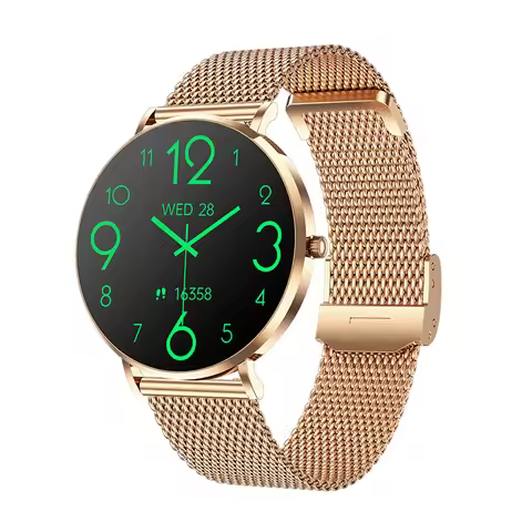 T8 Pro Ultra Thin Fashion Ladies Smart Watch AMOLED Screen Health Monitor Wristwatch Fitness Tracker