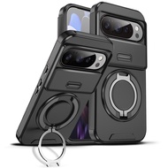 Invisible Ring Stand Cover Case for Google Pixel 10 Pro XL Pixel10 5G Pixel9 Pixel 9 9a 8 8a 7 Pro C