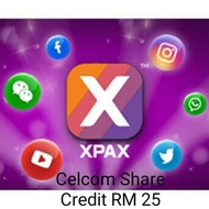 Celcom Share Credit RM 25