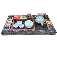 [Daguangyu] Paper Tie Obsidian Tea Set Tea Set Paper Tie Tea Set Paper Tie Tea Paper Tie Tea Set Tea