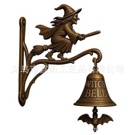 Halloween3D Metallic Design Broom Witch3D Broom Witch Doorbell JFQV