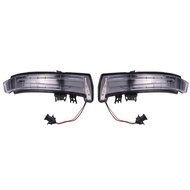 (AZUV) 1Pair Rear View Mirror Turn Signal Light for - W204 W212 W221 E350 GLK350 S450 E300 E550 GLK3