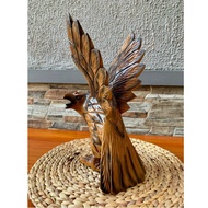 Tilavie Mini Eagle Statue - Wood