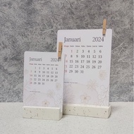 2024. Aesthetic Desk Calendar | Aesthetic Calendar of 2024