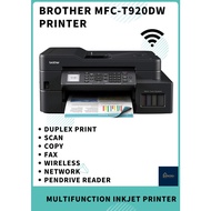 Brother MFC-T920dw InkTank Wireless Printer (Duplex Print, Scan, Copy, Fax, Wireless, Network, ADF, 