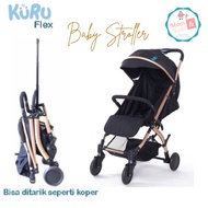 (JNT Jne) Baby Stroller Kuru Flex Series | Premium Travel Size Cabin Baby Stroller