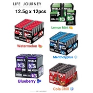 Halls XS Sugar Free Candy [Blueberry/Mentholyptus/Watermelon/Lemon Mint/Cola Chill]