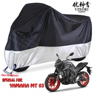 UZEOKI YAMAHA MT 03 Motor Cover Waterproof Motorcycle Rain Accessories Dust-Proof Anti-Ultraviolet Dust Electric Car Sunscreen Thickened
