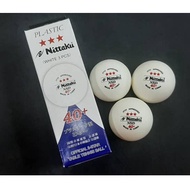 NITTAKU PING PONG BALL 3 STAR 40+