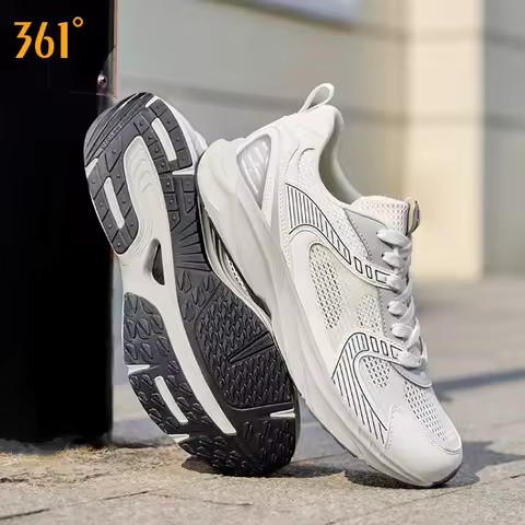 361 Degrees Cryo Mercury Shoes 2 Breathable Comfortable Leather Mesh Perforated Insole Shock Absorpt
