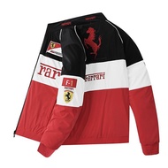 2026 New Style F1 Racing Ferrari Embroidered Jacket
