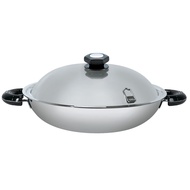 La gourmet Elite 40cm 5ply Stainless Steel Wok, 8L (IH)