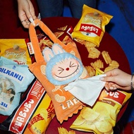 Official THE MONSTERS Strange Flavor Convenience Store Series LABUBU Labu Cloth Hanging Tissue Toile