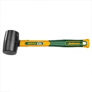 JADEVER ค้อนยาง สีดำ ด้ามไฟเบอร์ 8Oz (220g) JDHM7301