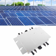 1600W Solar Grid Tie Micro Inverter 120V 230V IP65 อลูมิเนียมกันน้ำสำหรับหลังคากลางแจ้ง