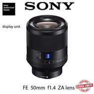 Sony [SEL50F14Z] Planar T* FE 50mm F1.4 ZA (display unit)