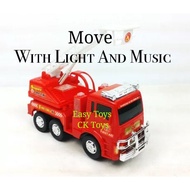 Fire Engine Truck Toys Kid 1-5 Years old with light & Music