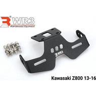 Kawasaki Z800 cc Aluminum WR3 Tail Tidy Plate Holder