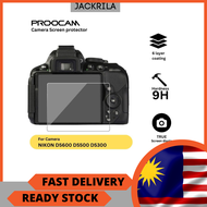 🔥READY STOCK🔥PROOCAM SPN-D5500 GLASS SCREEN PROTECTOR FOR NIKON D5600 D5500 D5300