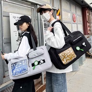 travel bag Niche Design Sports Gym Bag Athlete Training Bag 2024 Korean Version Large Capacity Porta