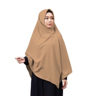 jilbab wolfis 130x130/wolfis 130x130/segi empat wolfis jumbo warna mustard/kerudung wolfis130x130 wa