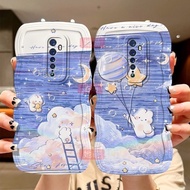 Soft Silicone Phone Case OPPO Reno2 Reno2F Reno2Z Cartoon Rabbit Casing OPPO Reno Reno5 5g Reno3 Case OPPO A5 2020 A9 2020