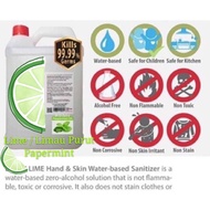 Limau Purut Lime Papermint Blossom plus + Water-Based Sanitizer Disinfectant 0% Alcohol Anti-Bacterial 无酒精泰国柠檬兴旺发喷雾洗手液
