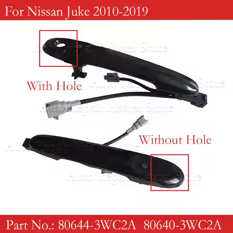 For 2010-2018 Nissan Versa Juke Cube Front Left Exterior Door Handle 80644-3WC2A 80640-1FA5B 82644-1