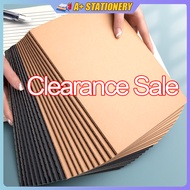 【On Hand】 1PC A5/B5/A4 Craft Notebooks Lined Grid Blank 36 Sheets Notebook Office School Stationery
