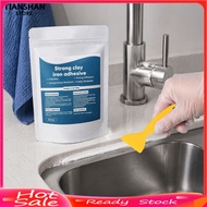 [TSS]✧46025 Sets High Strength Multi-Purpose Repair Clay, Strong Clay Iron Adhesive with Scraper & G