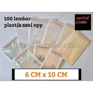 OPP plastic 6x10