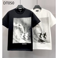 Dsquared2 Dsquared2 2025 New Style Street Wear Short-Sleeved t-Shirt Men's Summer Ruffian Handsome t