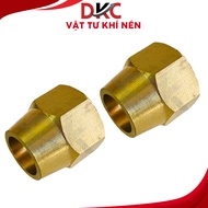 Internally threaded brass corn kernel riveting - Corn kernel riveting