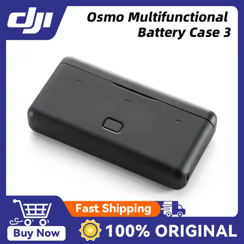 DJI Osmo Multifunctional Battery Case 3 It can store three batteries and two microSD cards for DJI O