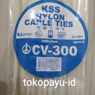 PUTIH 30cm Kss Cv-300 4.8 X 300cm 30Cm White Cv300 Cable Ties