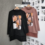 Sweater oversize couple pasangan survive / Tunik couple pasangan terbaru / jaket oversize couple / s