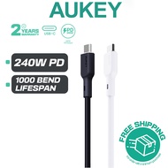 Aukey Circlet Blink 240W Silicone USB C to USB C Cable PD Cable - CB-SCC241