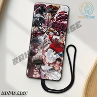 J8 - Latest Oppo A60 4G Softcase 2024 - A60 4g pro camera softcase - ONE PIECE LUFFY motif - Flexibl